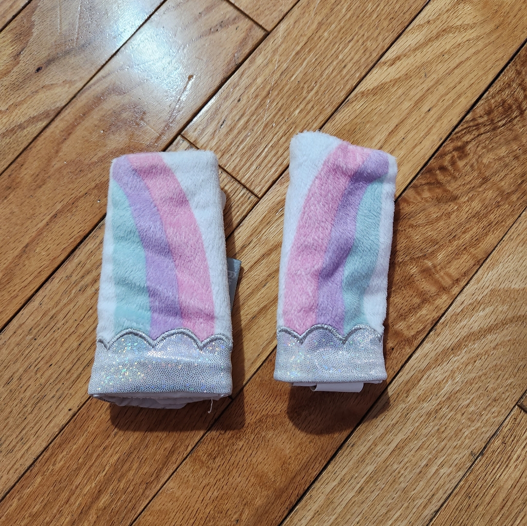 Kids Rainbow Seat Belt Pads